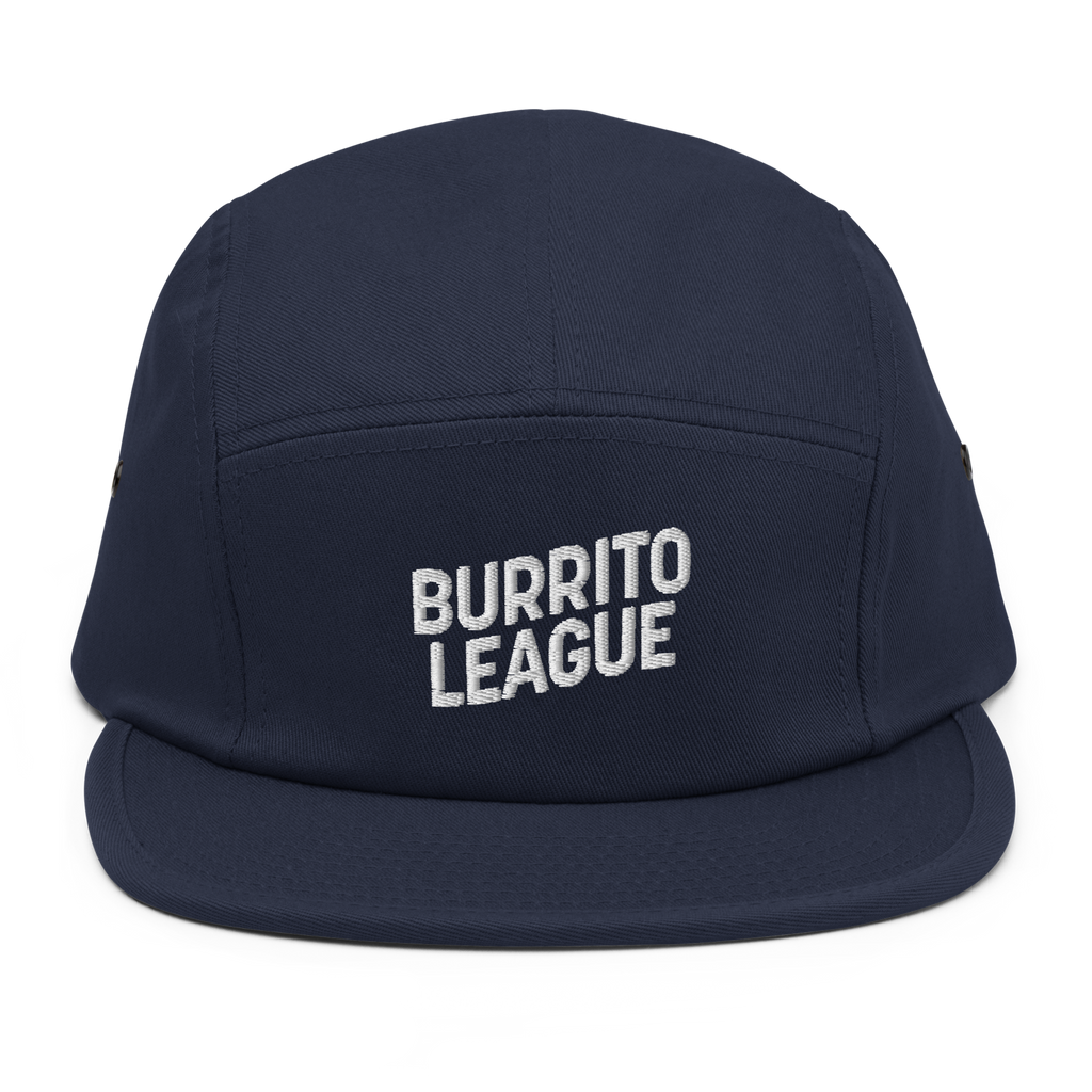 Burrito League Embroidered 5-Panel Cap