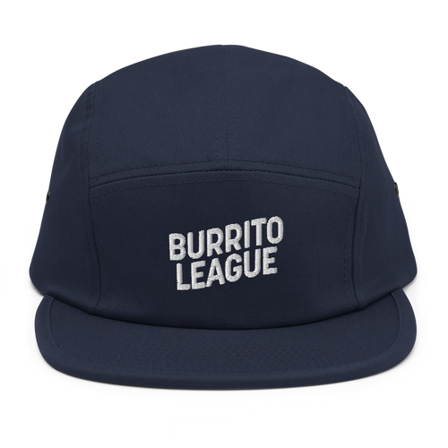 Burrito League Embroidered 5-Panel Cap