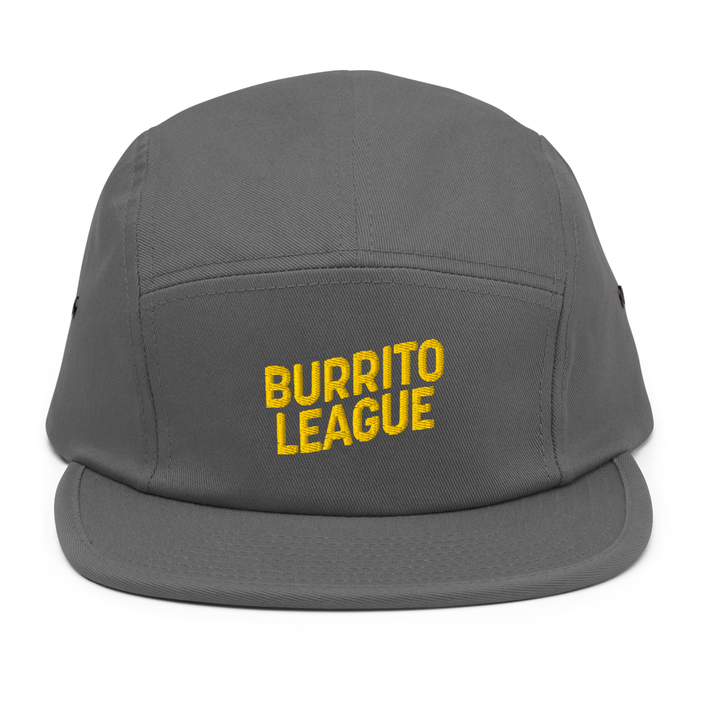 Burrito League Embroidered 5-Panel Cap