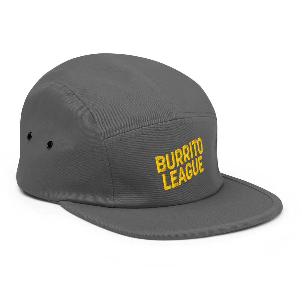 Burrito League Embroidered 5-Panel Cap