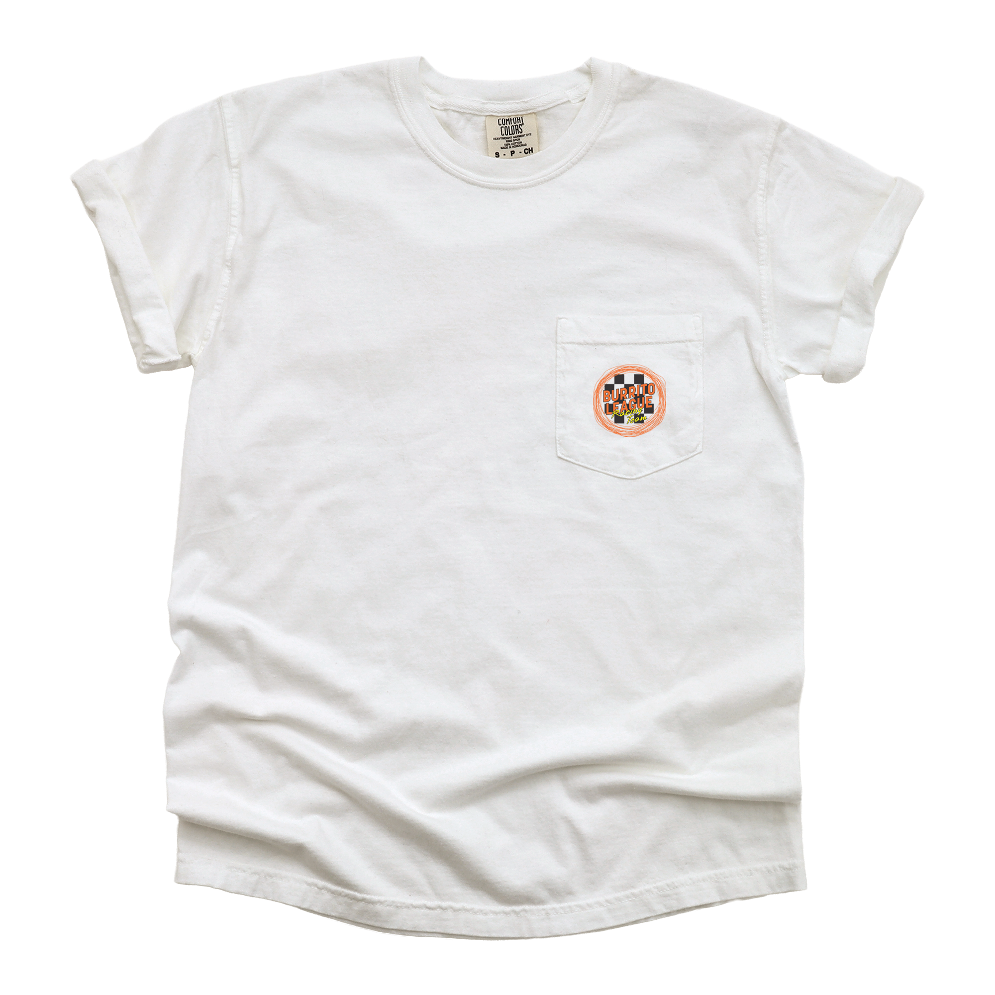 Comfort Colors® Burrito League Racing Team Garment-Dyed Pocket T-Shirt