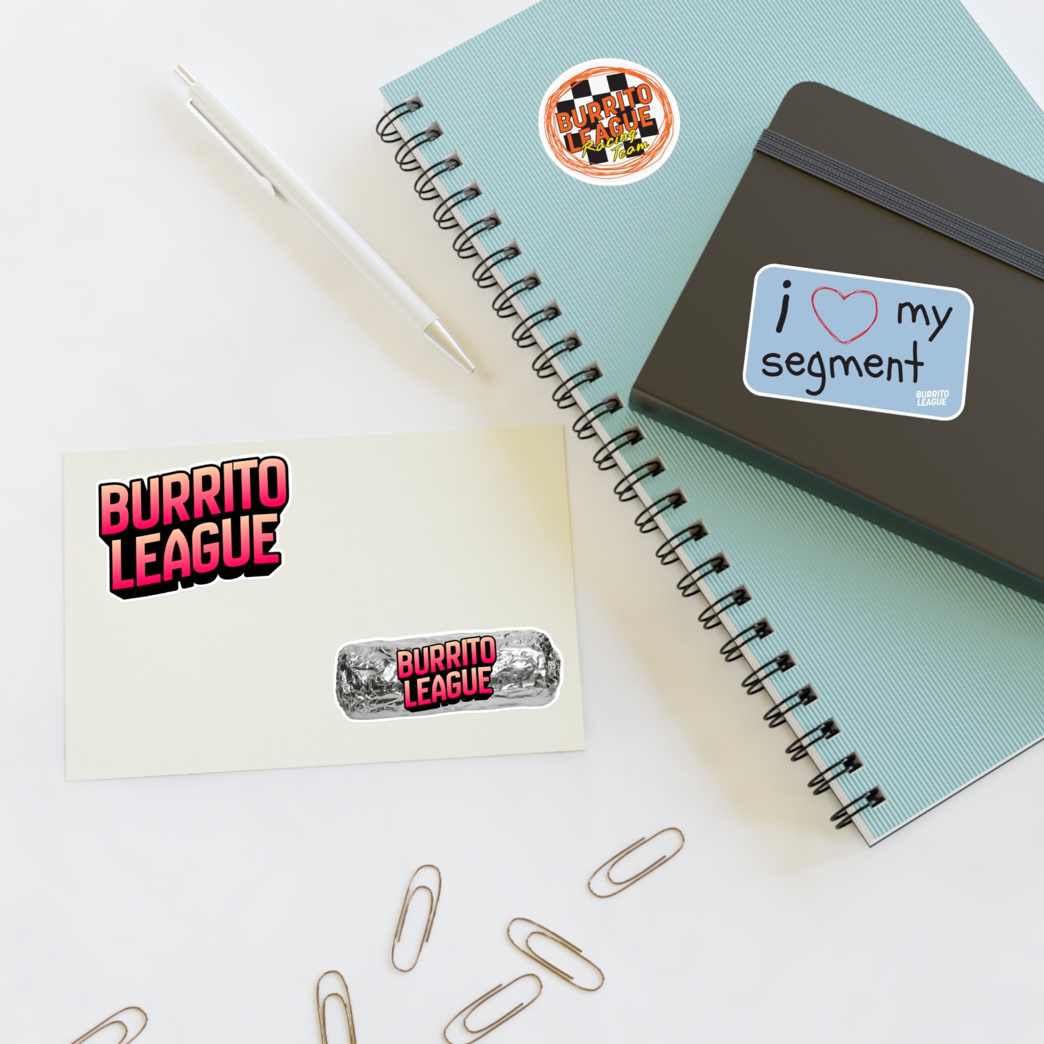 Burrito League Sticker Sheets