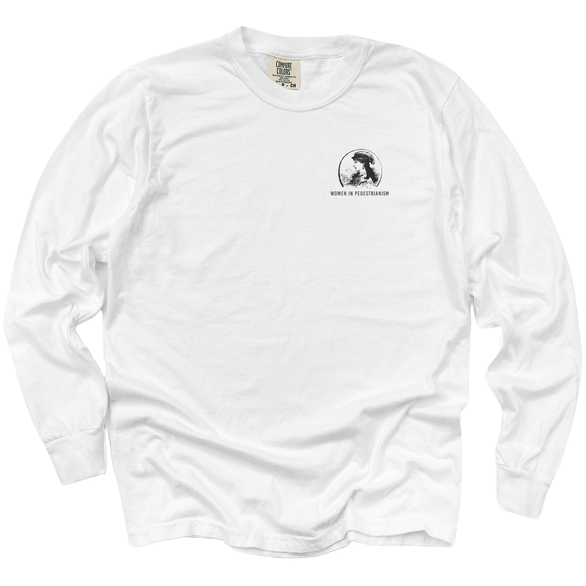 Women in Ultrarunning x Burrito League Unisex Garment-dyed Long Sleeve T-Shirt