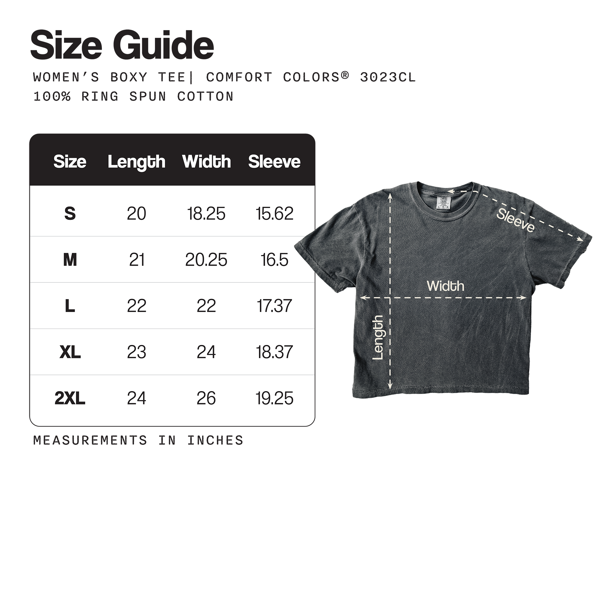 Women Can. x Burrito League Comfort Colors® Women's Boxy Tee