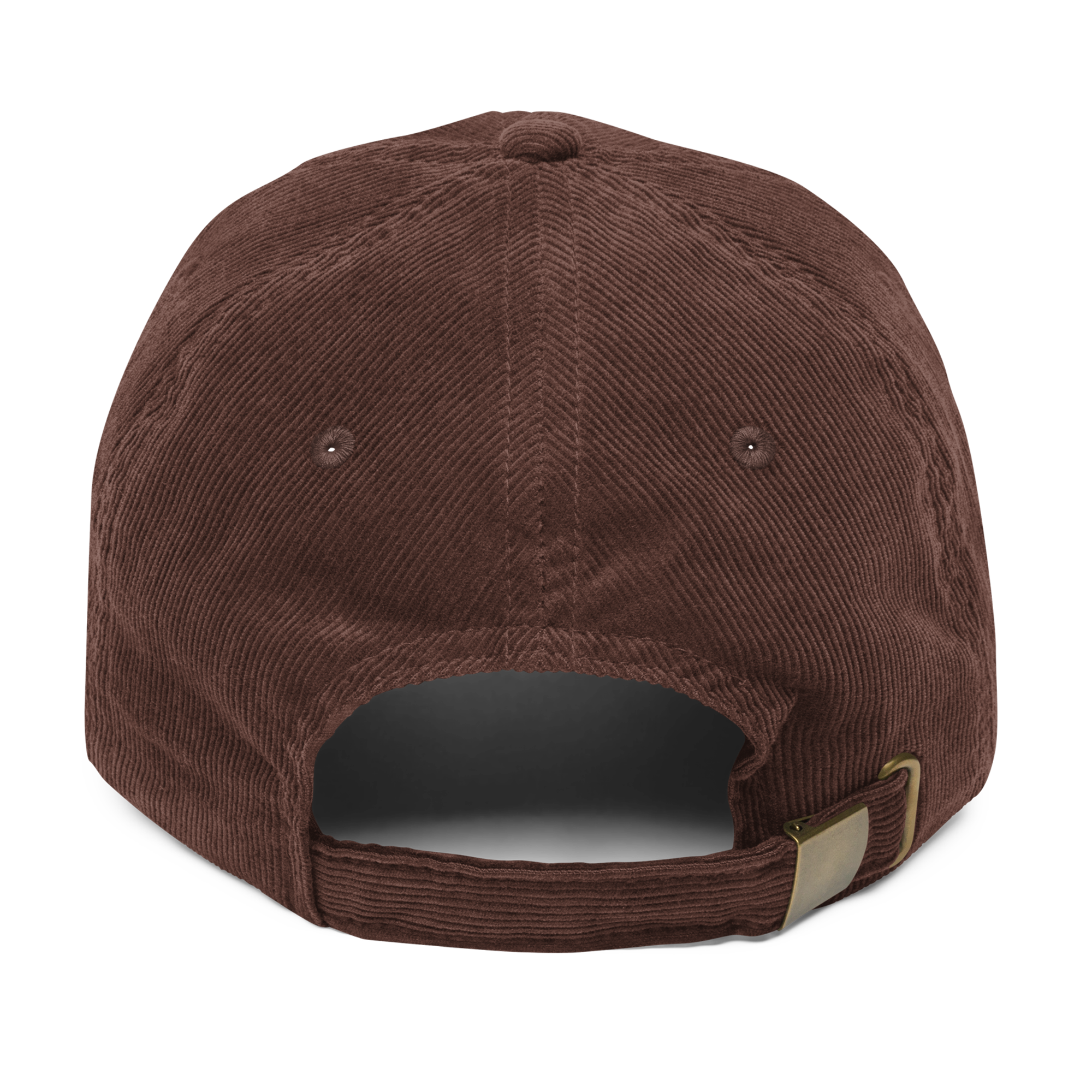 Burrito League Longhand Embroidered Vintage Corduroy Cap